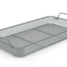 da Vinci® Instrument Tray Customizeable Full-Size Trays Sterilisation Basket – Wire Mesh Base, Perforated Sides – Various Sizes thumbnail-3