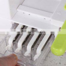 Manual Chopper Kitchen Plastic Hand Tabletop Cutter Fruit Peeler Multipurpose Spiral Vegetable Slicer thumbnail-4