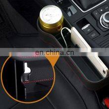 Autoaby Car Seat Gap Storage Box Cup PU Leather Pocket Car Organizer Bottle Cups Holder Multifunctional Car Accessories thumbnail-3