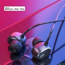 OEM Wired Stereo Headphone With Microphone for Apple Iphone 8 Earphones With Lightening Connector thumbnail-2