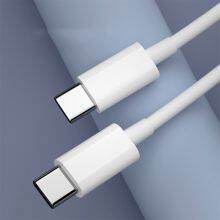 100W USB C to USB C Fast PD Charging Cable QC3.0 Type C Data Cable With E-marker Chip for Ipad Pro Samsung S22 thumbnail-2