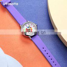 Kids Watch In Quartz Utakata Children Brand Alloy Case Jelly Silicone Watch Sport Wristwatch 24 Hours Dial Watches Kids thumbnail-4