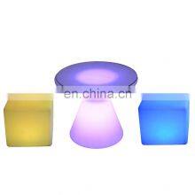Nightclub Bar Furniture Club Chair Cube Mesas Led Lighting Coffee Shop Led Chair Cube thumbnail-1