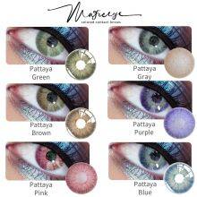 Golden Supplier Pattaya Series Natural 1 Year Rose Color Contact Lens Soft Cosmetic Coloured  Contact Lenses thumbnail-4