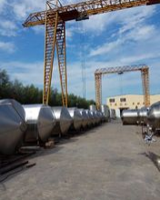 Stainless Steel Pro Beer Brewing Equipment 10BBL Fermentation Tank Four Legs thumbnail-5