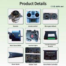 Vigorun Gasoline Engine Mowers Durable Long-Lasting 200M Remote Control VTLM600 Brush Mower for Hillsides thumbnail-3