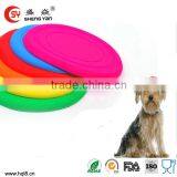 durable soft flexible promotional plastic injection frisbee mould silicone dog frisbee for pet dog