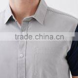 T Shirts Stripes Designs Contrast Sleeve Collared Mens Polo Shirt thumbnail-2