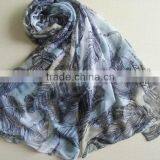 Big Leave Printed Scarf Best Selling Scarf 2013 New Women's Scarf Fashion Scarf thumbnail-1