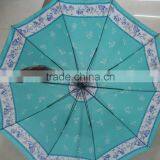 Green Printing Sunny Umbrella thumbnail-1