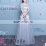 Europe New Style Fashion Sleeveless Lace 2016 Women Sexy Evening Dress thumbnail-3