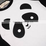 2016 Spring Autumn Children Clothes Sets Kids Cartoon Pandas Outfits Baby Long Sleeve T-shirt + Stripe Long Pants Suits thumbnail-5