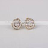 2015 Fashion New Earring Designs Round Stone Earring Designs thumbnail-2