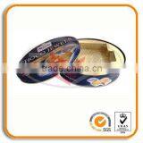 Oval Chocolate Tin Box thumbnail-1