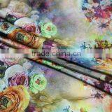 2016 New Decent Lady Fashion Scarves Factory Direct Custom Floral Printed Silk Scarf thumbnail-5