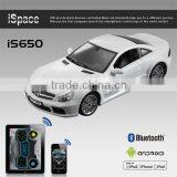 Android Bluetooth Controlled rc Car 1:14 Mercedes Die Cast Car With License