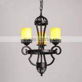 American Vintage Industrial Furniture Pendant Lighting With Glass Shade China Supplier thumbnail-1