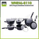 LFGB&FDA 10 Pcs Ceramic Forged Fry Pan As Seen on Tv Sauce Pan Set