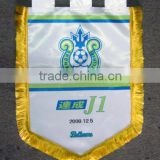 High Quality Customized Logo Football Club Exchange Flag/Pennant/Banner