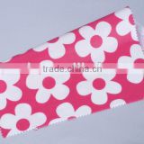 charming flower printed cotton with pvc fabric for bags