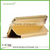 PU Leather Stand Wallet Protector Flip for IPhone 6Plus