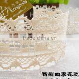 Newest Crazy Selling cotton lace african indian lace