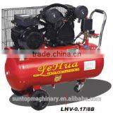 Popular Two Cylinder 2hp Belt Driven Air Compressor Pump LHV-0.17/8 Series