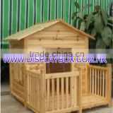 WDS075 Wooden Dog House