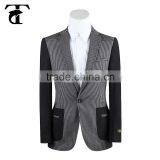 New and Trendy Design Double-breasted Suit Fashion Slim Cut Men Suits