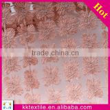 2014 New technology 3D mesh fabric#7661 fabric for wedding dress lace