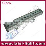 12*3W led light bar RGB led Landscape Light 12pcs led wall washer light