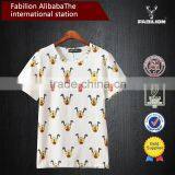 China Supplier New Product 100% Cotton Short Sleeve o Neck Women t Shirt Design