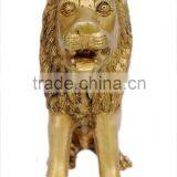 Brass Lion 15"