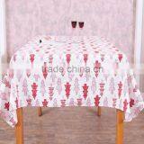 Printed Linen Tablecloth/oriental Design Tablecloth/tablecloth Covers