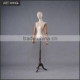 Display Ladies Cheap Dressmaker Linen Dress Forms With Legs Mannequin thumbnail-2