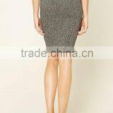 New Arrival Elegant Bodycon Mature Lady Pencil Midi Skirt thumbnail-3