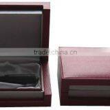 2014 Pop Pen Box/leather Wrapped Wooden Pen Box
