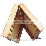 Wooden Folding Portable Chess Set 3 In 1 Chess Game With King Height 3 Inch thumbnail-5