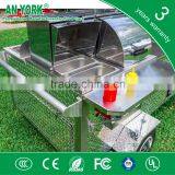 HD-23 Churros Food Kitchen Hot Dog Cart Catering Hot Dog Cart Refrigerated Hot Dog Cart thumbnail-6