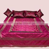 Designer Silk Bedsheet Set For Occasions Use