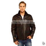 Italian Genuine Black Leather Jacket