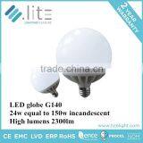 Led Globe Bulb Globe Shape G120 24W Plastic Lamp Body 2300lumen 270 Degree Replace 150W With CE RoHS Super Bright Big Size thumbnail-5