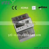 Three Phase Four Module Tansparent Energy Meter