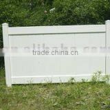 upvc privacy fence