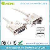 DB15 Male to DB15 Female Monitor Extension Cable for Mac
