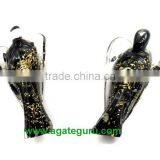 Black Tourmaline Orgonite 2inch Angels : Orgone Angels : Healing Orgone Crystals thumbnail-1