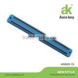 Embed Two Magnet Strips in Blue PP Bar, Magnetic Strip for Hang Knife in Kitchen