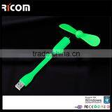 Usb Fan With Led Clock,mini Usb Fan for Iphone,usb Fan for Power Bank thumbnail-2