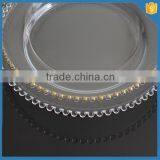 LXHY-T053 Wedding Cheap Beaded Gold Charger Plate Quality Choice thumbnail-3