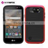 Top Selling Aluminimum Textured Grip Shockproof Phone Case for LG K3/LS450 thumbnail-2